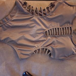 One piece bathing suit